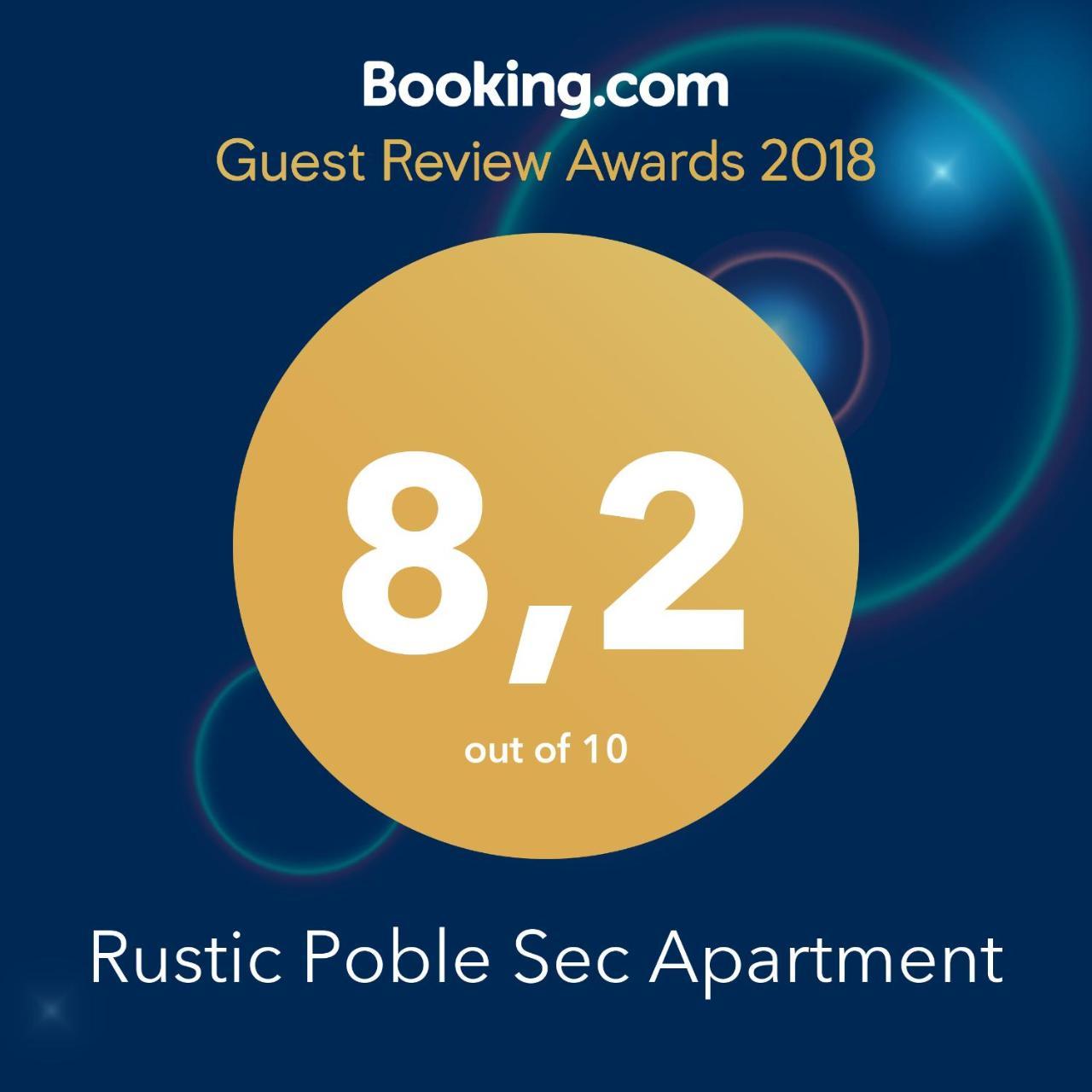 Rustic Poble Sec Apartment Barcelona Kültér fotó